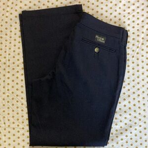 Flynn O’Hara School Uniform Pants Girls Navy Flat Front Slacks Size 12 R